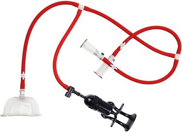 Масажер для інтимної зони Jpscor з 3 насадками для стимуляції клітора та сосків, вакуумний масажер для жінок, сексуальні іграшки для пар