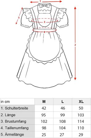 Костюм покоївки для чоловіків CoolChange Witzges | Карнавальна маскарадна сукня для вечірки | Розміри: M, L, XL