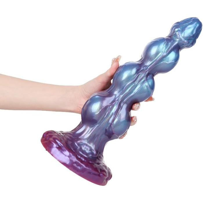 Секс-іграшка Дилдо Хвіст Дракона з Присоскою - Силікон, 23 см, для жінок та чоловіків