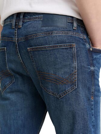 Чоловічі джинси Tom Tailor TTJOSH Regular Slim зі стрейчем, Mid Stone Wash Denim, 33W/32L