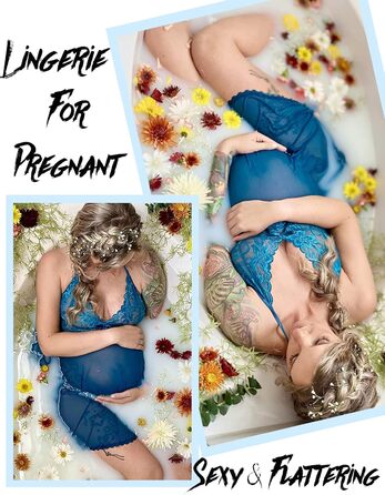 Babydoll Avidlove з мереживом для жінок: сексуальна нічна сорочка, нічна сорочка, 4XL, темно-синій