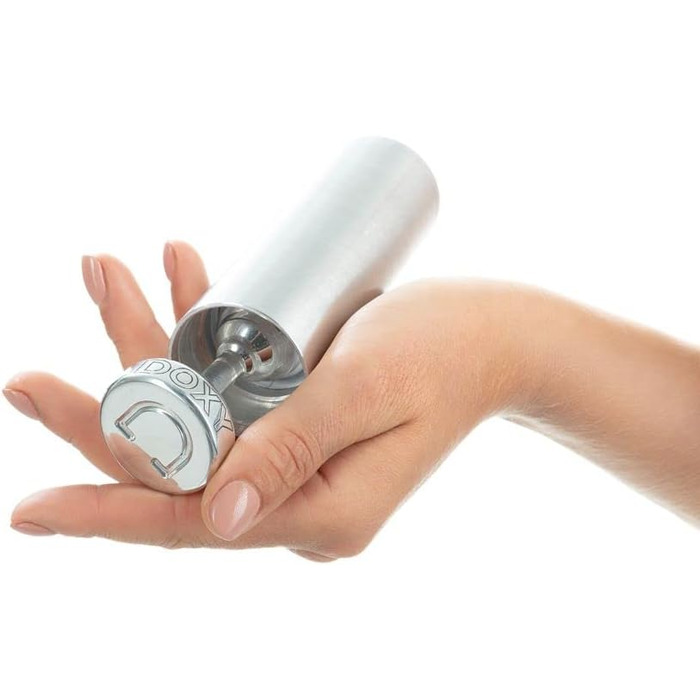 Металевий анальний стимулятор Doxy - гладкий, преміум-якість