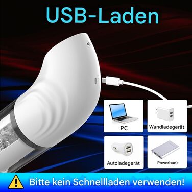 Масажер для чоловіків 2-в-1 з помпою для збільшення, 9 режимів, LCD-дисплей, автоматичний