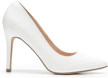 Жіночі туфлі-шпильки DREAM PAIRS, білі, екошкіра (PU), розмір 43 EU