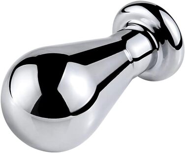 Анальний плагін JudeCP з кристалом, метал, S/M/L (4/5.2/6.2 см), для новачків, жінок, чоловіків, пар