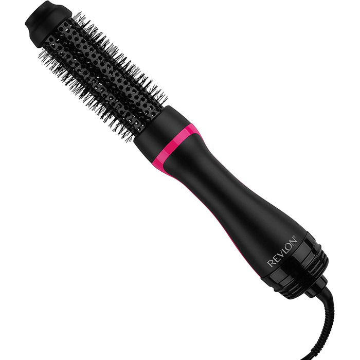 Фен-стайлер для об'єму Revlon Salon One-Step для короткого та середнього волосся, іонно-керамічний 2-в-1, кілька режимів нагріву, RVDR5282UKE, чорний