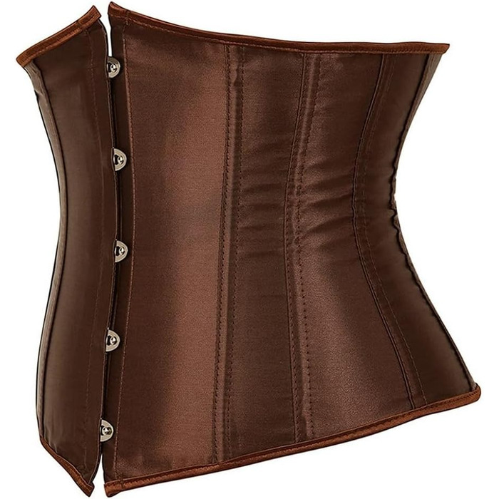 Корсет для жінок KUOSE - корсет-бра, фігурна спідниця, корсет для схуднення, великі розміри (30-32, коричневий)