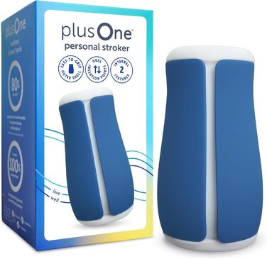 Персональний строкер для чоловіків plusOne, ультрам'який, повністю водонепроникний, дискретний дизайн