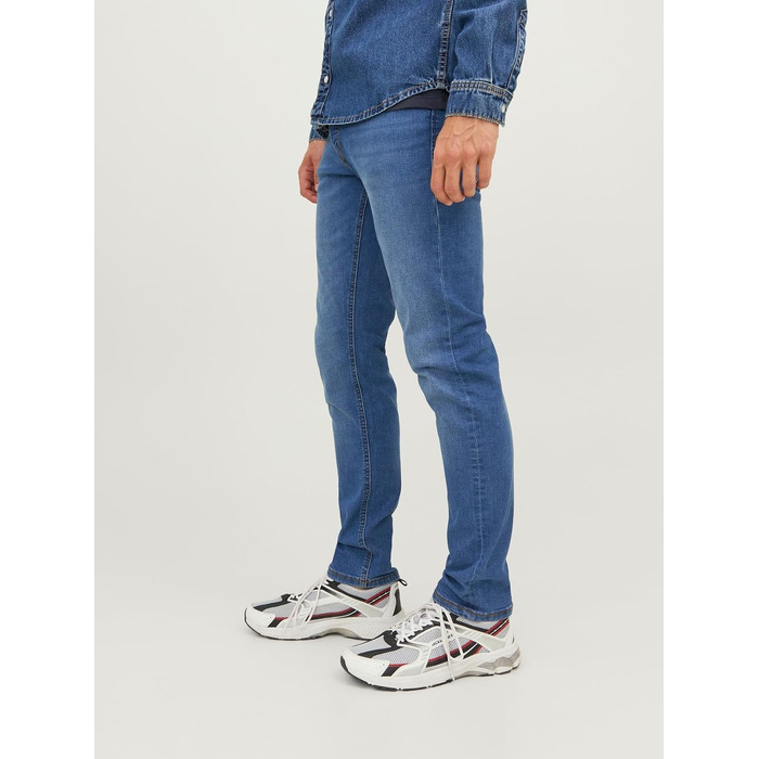 Чоловічі джинси Slim Fit JACK & JONES JJIGLENN JJORIGINAL SQ 223 NOOS, синій денім, 32W/32L