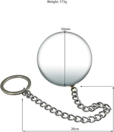 Скляні анальні кулі JXszxb - анальна куля, анальна іграшка, скляний дилататор, стимулятор G-точки, 50 мм