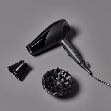 Фен для волосся Remington D3199 з іонізацією та керамічним покриттям, 2200 Вт, білий (дифузор та вузький сопло в комплекті)