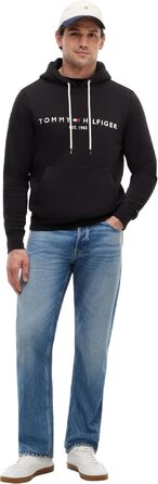 Чоловічі шорти Tommy Hilfiger Mw0mw11599 Sky Captain, чорні (Jet Black), розмір XXL
