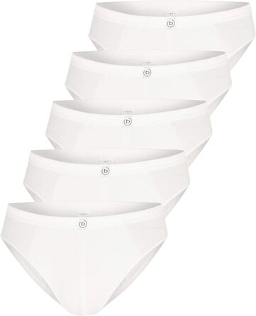 Труси чоловічі Ceceba Bugatti, набір 5 шт, бавовна, розмір L, білі