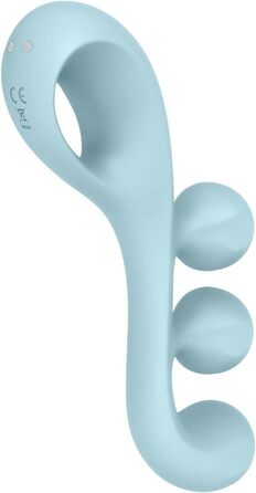 Vibrator Satisfyer Tri Ball 2 з 3 м'ячами | Стимулятор для кліторальної, вагінальної та анальної насолоди | 10 програм, водонепроникний (IPX7), 18 см