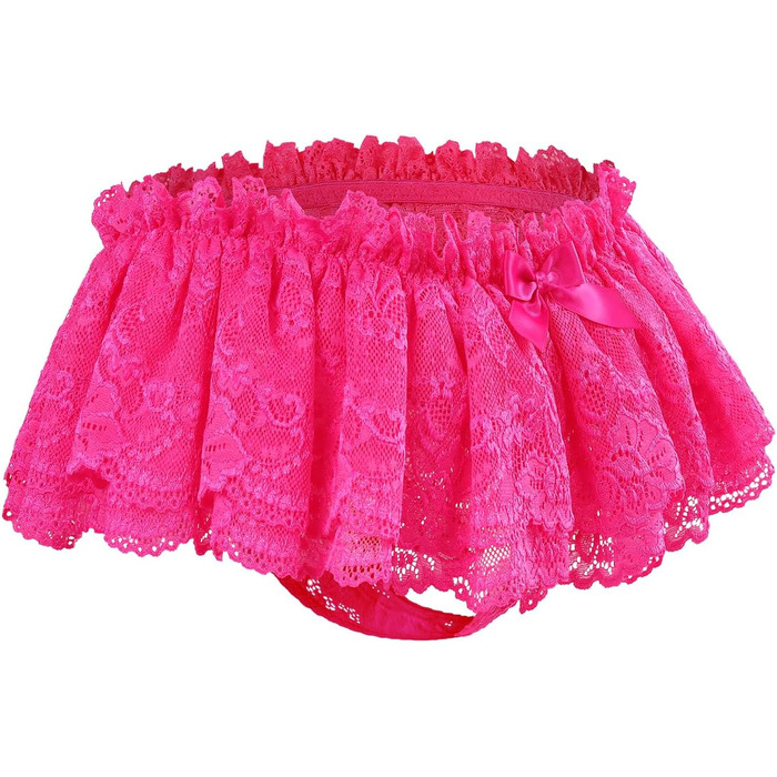 Формована спідниця-танга для кросдресерів та трансгендерів, рожевого кольору, XL