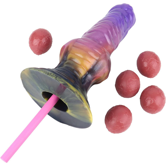 Анальний дилдо Axcroo з 5 кульками, анальний яйце, дилататор ануса, іграшка для дорослих