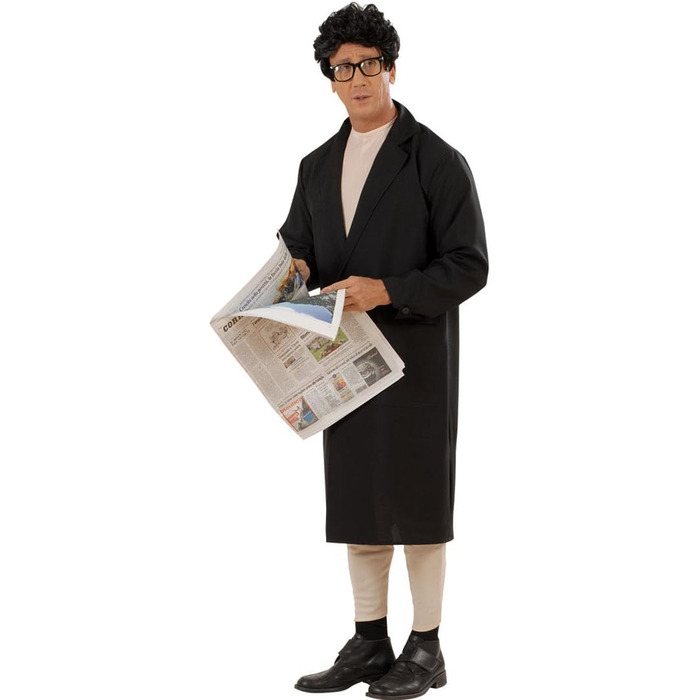 Костюм для вечірки холостяка: чоловічий костюм з оголеним торсом та пальто, S 48, карнавальний костюм для дорослих, JGA, вечірка холостяка, сексуальний костюм