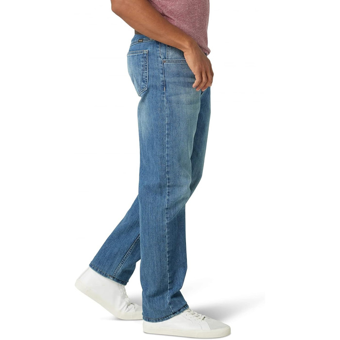 Чоловічі робочі штани Wrangler Flame Resistant Regular Fit Jean, вогнетривкі, сталево-сині, розмір 40W / 32L
