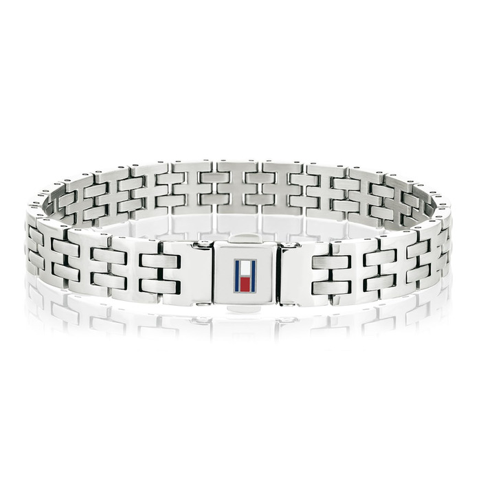 Чоловічий сталевий браслет Tommy Hilfiger Jewelry Armband - 2701062 Single