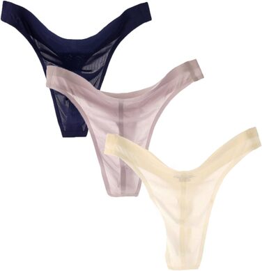 Чоловіча трусика-стрінги Aienjoy (3 шт. в упаковці): чорний, білий, темно-синій. Тонкий, сексуальний дизайн