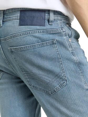 Чоловічі джинси Tom Tailor TTJOSH Regular Slim зі стрейчем, синьо-сірі (29W / 30L)