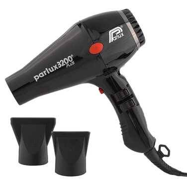 Професійний фен для волосся Parlux 3200 Compact, чорний