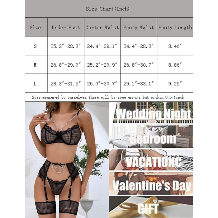 Сексуальний комплект нижньої білизни Aranmei для жінок, 4 частини: бюстгальтер, труси, панчіхотримач, стрінги, червоний, мереживо, кісточки, XXL