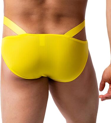 Сліпери чоловічі YUFEIDA сексуальні, дихаючі, для спорту та фітнесу (жовтий, M)