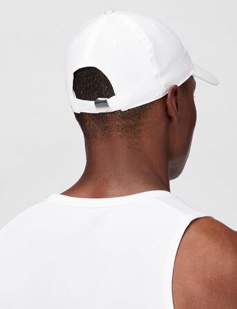Кепка Nike Heritage86 з металевим логотипом Swoosh, біла (White/Metallic Silver)