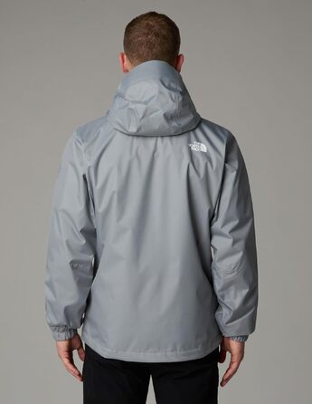 Чоловіча водонепроникна куртка з капюшоном The North Face Quest, дихаюча, Monument Grey, розмір XL