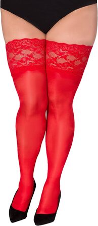 Спідниця-халтер Legg для жінок, великі розміри (XXL), спідня білизна, панчохи, мереживо, силіконові смуги, білий (7-8 років, червоний)