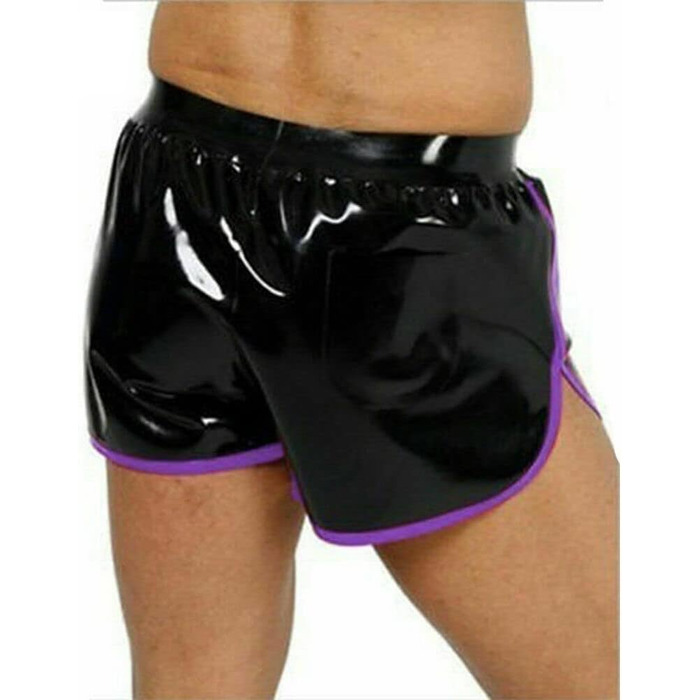 Боксер чоловічий латексний, чорний, XL - боксерки, шорти, спідня білизна