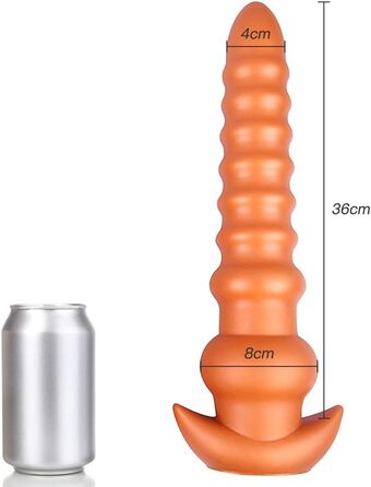 Анальні кульки Super Lange, анальний плагін з рідкого силікону, аналдільдо з витонченою основою, секс-іграшка для початківців та досвідчених користувачів Roluck