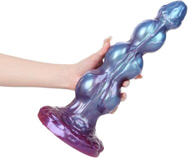 Секс-іграшка Дилдо Хвіст Дракона з Присоскою - Силікон, 23 см, для жінок та чоловіків