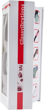 Секс-іграшка Glasdildo Twin Lover - скляний дилда, подвійний