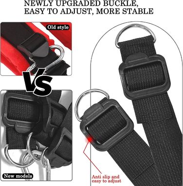 Любовне крісло-гойдалка BDSM Deluxe для дорослих, червоне: комплект з кріпленням до стелі, 4 широкі подушки, 3 пенісні кільця, батог, витримує до 150 кг