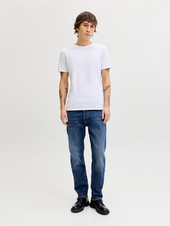 Чоловічі джинси Jack & Jones JJIMIKE Tapered Fit синього кольору, модель JJORIGINAL ST 172 NOOS