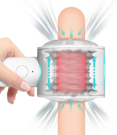 Електричний мастурбатор YcsLust для чоловіків з 6 режимами, автоматичний, ротаційний, портативний