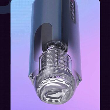 Електричний мастурбатор для чоловіків з Bluetooth, 10 обертів, телескопічна частота, портативний сексуальний масажер