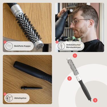 Спрей для волосся Essential Blowout Classic: швидке сушіння, антистатик та об'єм для короткого волосся (15 мл)