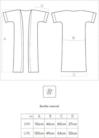 Сексуальний жіночий комплект Selente Love & Fun: халат, танга/ніжна сорочка та шовкова маска для очей (чорний, L-XL, Made in EU)