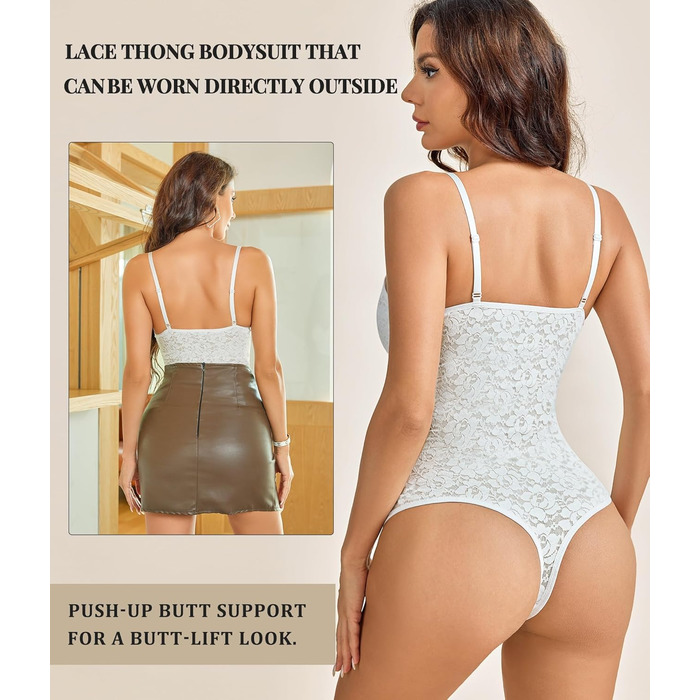 Корсет-слінг KUAYES Daen Body Stark Forend: модельований, безшовний, з V-подібним вирізом, відкритий на спині, білий (S)