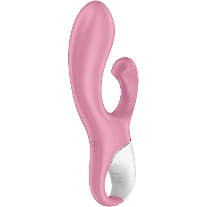 Satisfyer Air Bunny 2 - вібратор з надувним валом | Силікон | 12 режимів | Для жінок