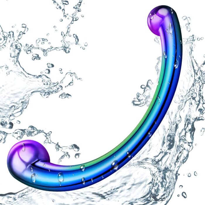 Анальний масажер для чоловіків та жінок Roluck з нержавіючої сталі, стимулятор G-точки, анальний плагін