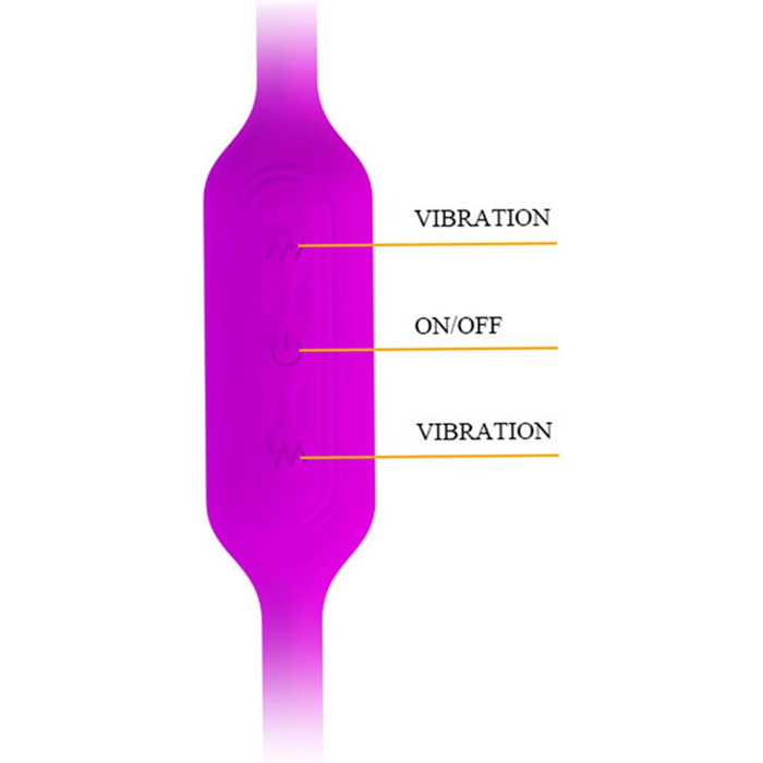 Вібраційний яйцеподібний масажер для жінок з 12 режимами вібрації - двійний мотор, стимулятор клітора, тихий та потужний