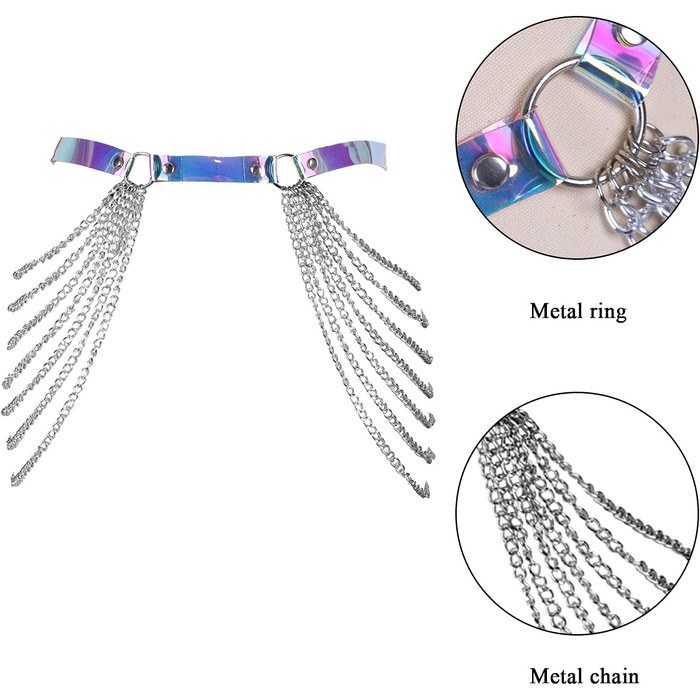 Жіночий шкіряний корсет-нагрудник BANSSGOTH з стрічкою, спідня білизна, пояс для талії в стилі панк, еластична тканина, фестиваль, рейв, великі розміри, лазерний принт