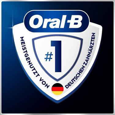 Електрична зубна щітка Oral-B iO Series 6 Black Lava: 5 режимів очищення, 3 насадки та дорожній футляр