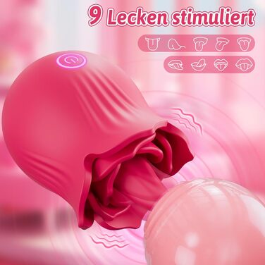 Вібратор жіночий з 9 режимами вібрації та стимуляції G-точки, секс-іграшка для пар