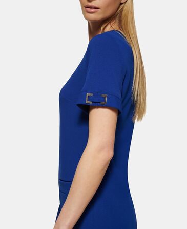 Сукня Tommy Hilfiger Framed Pocket Marina Blue, розмір 42 Petite