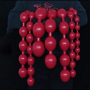 Анальні кульки силіконові LZMYZ (XL, 7 см) для сексуальної стимуляції - 6 розмірів, анальні намисто, дилда